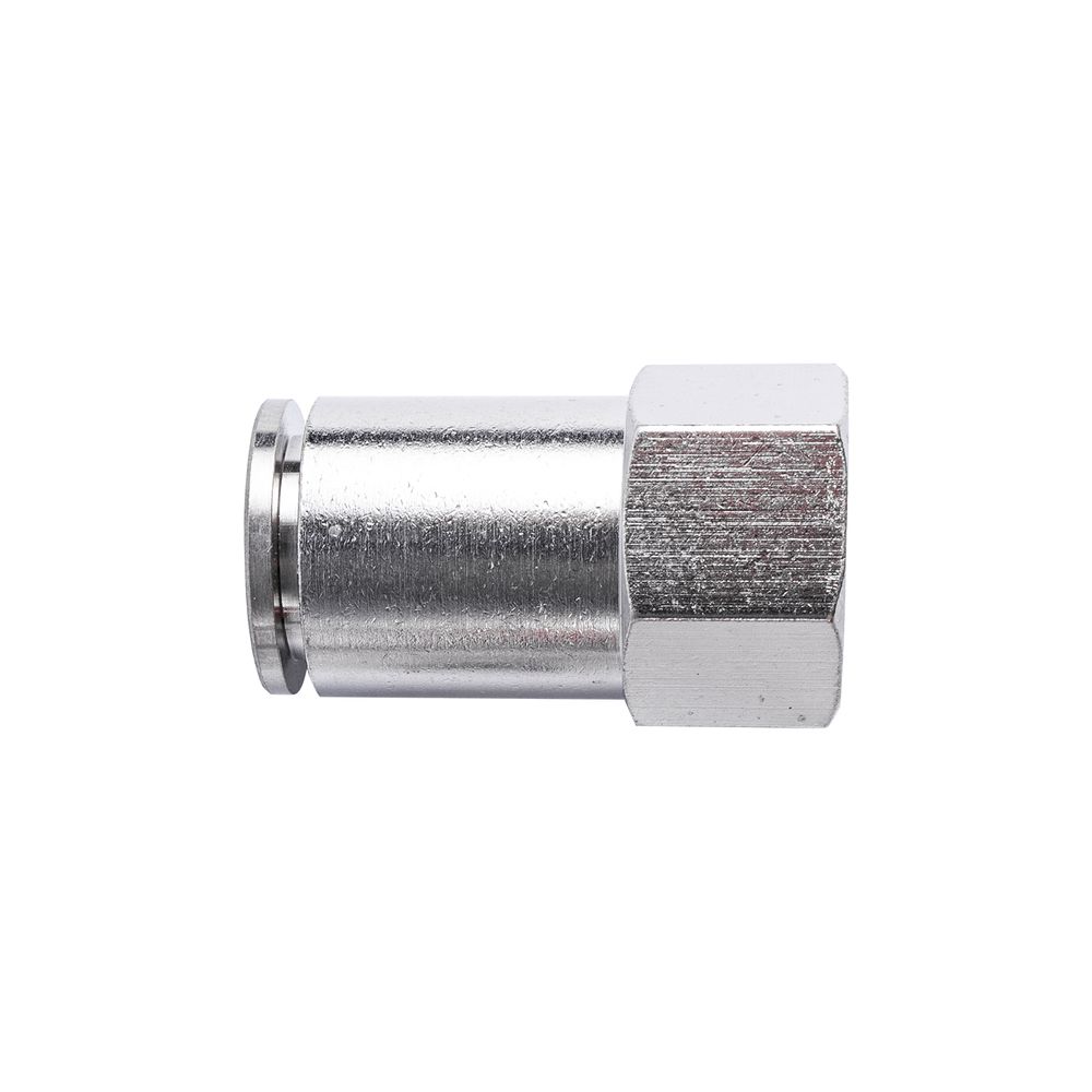 Metal Pu Fitting Straight 12mm 1/4' F